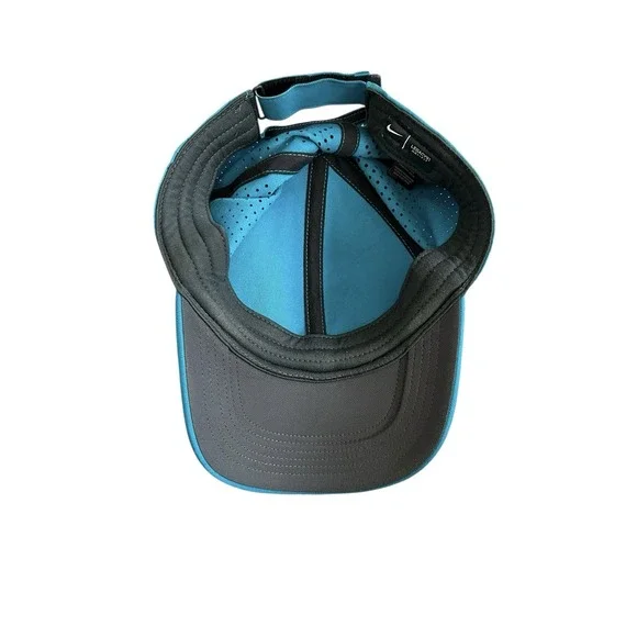 Nike Legacy91 Dri-Fit Adjustable Hat Embroidered Swoosh Men Women Teal Golf - Picture 8 of 13